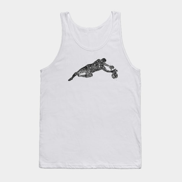 Soccer goalkeeper Tank Top by Yahya Art